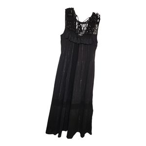 Maeve Anthropologie Small Abilene Eyelet Knit Tassle‎ Dress